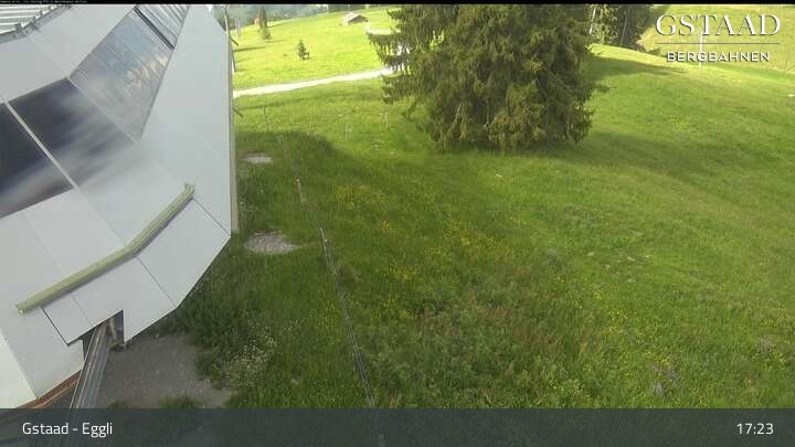 Archived image Webcam Gstaad - Eggli Mountain Restaurant