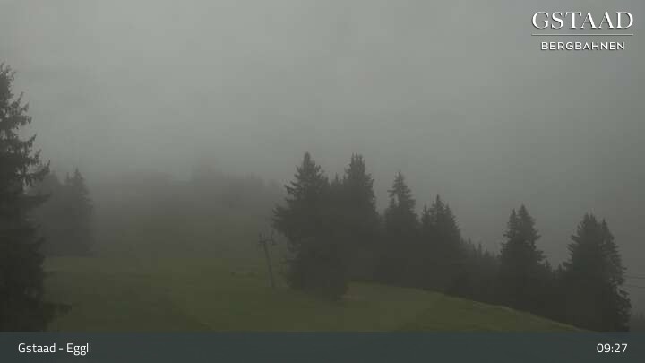 Archived image Webcam Gstaad - Eggli Mountain Restaurant