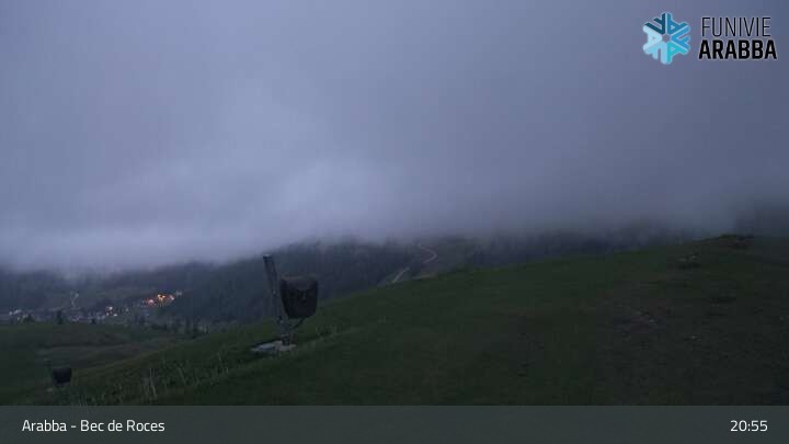 Archiv Foto Webcam Arabba - Bergstation Monte Burz