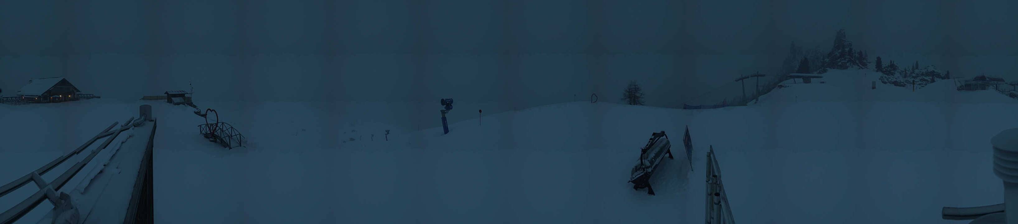 Archiv Foto Webcam Arabba - Bergrestaurant am Monte Burz