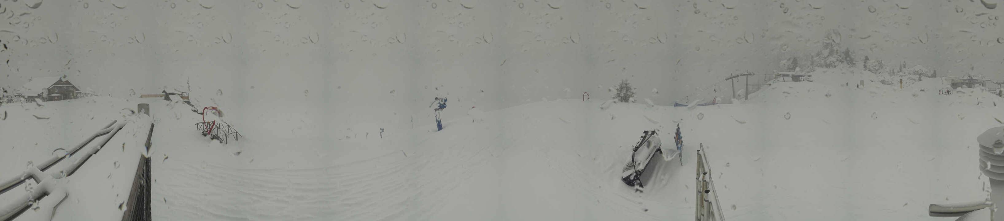 Archiv Foto Webcam Arabba - Bergrestaurant am Monte Burz