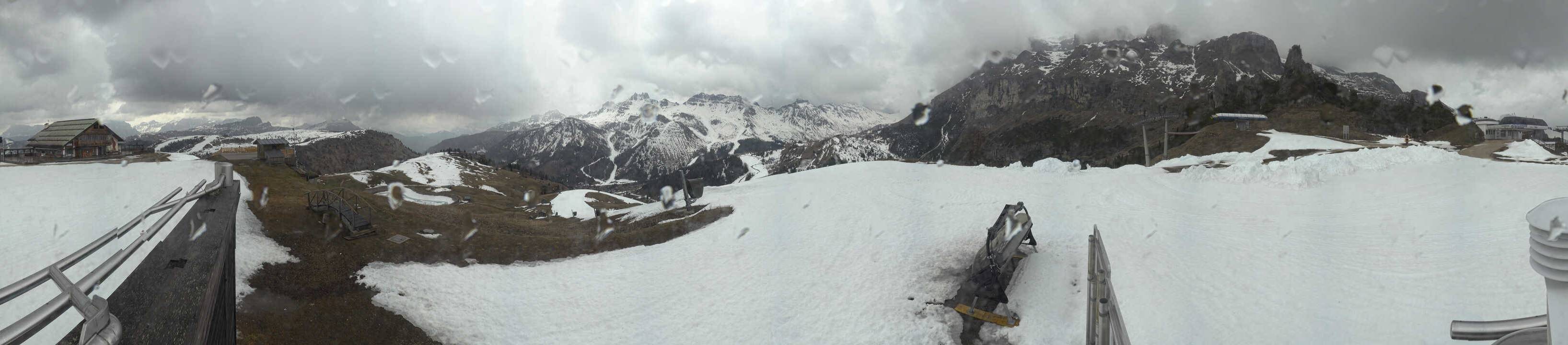 Archiv Foto Webcam Arabba - Bergrestaurant am Monte Burz