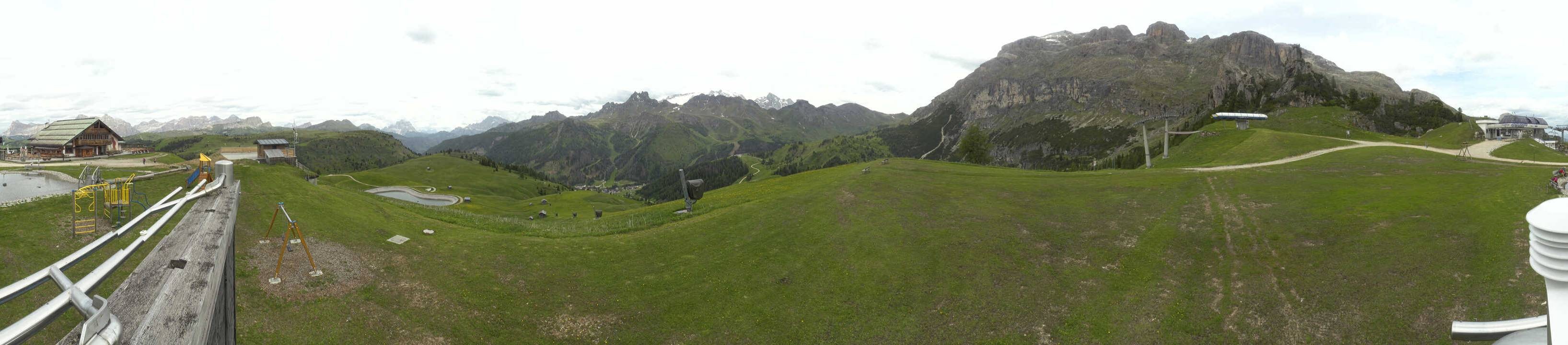 Archived image Webcam Arabba - Rifugio Burz