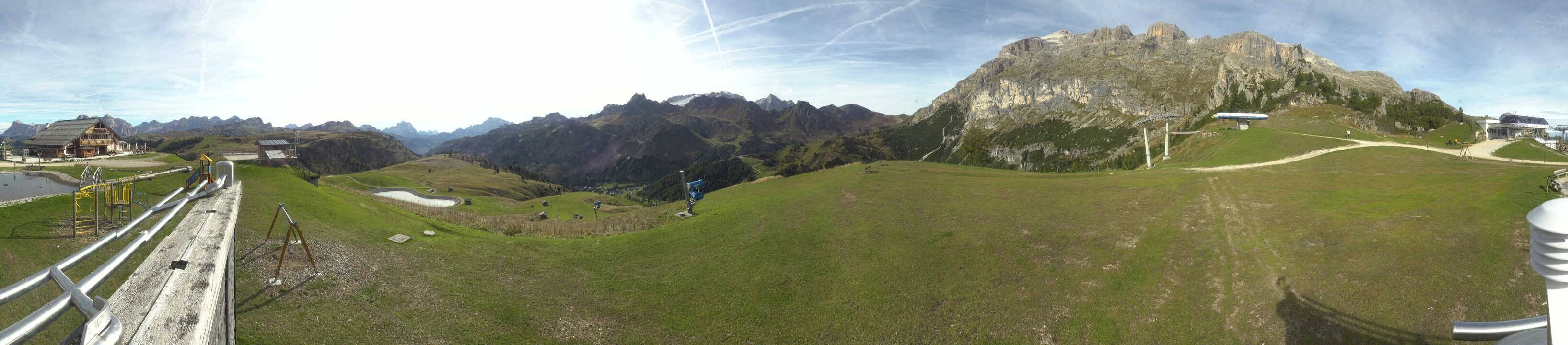 Archived image Webcam Arabba - Rifugio Burz