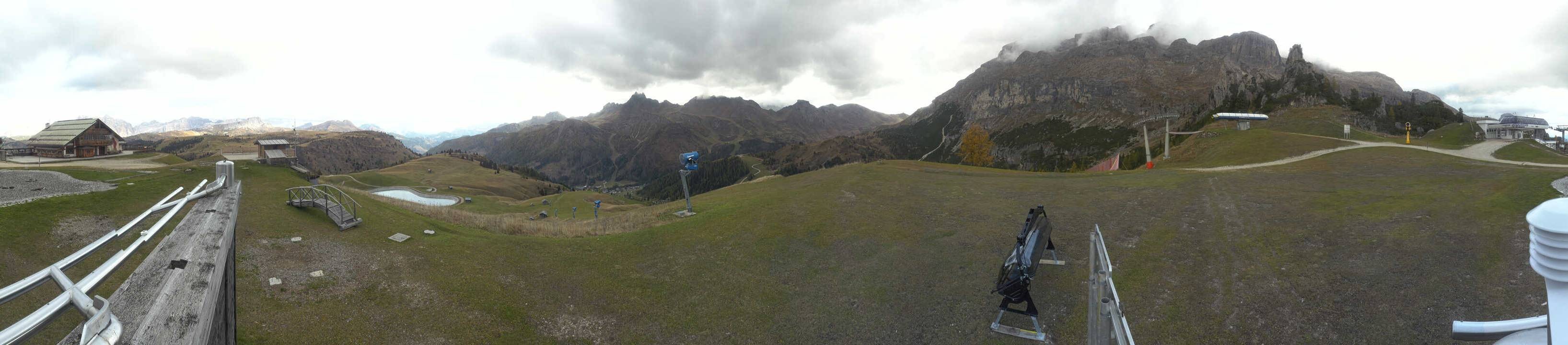 Archiv Foto Webcam Arabba - Bergrestaurant am Monte Burz