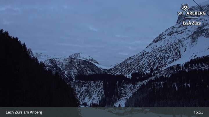 Archived image Webcam Lech Zürs (Arlberg) - Zug