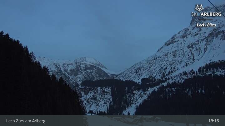 Archived image Webcam Lech Zürs (Arlberg) - Zug