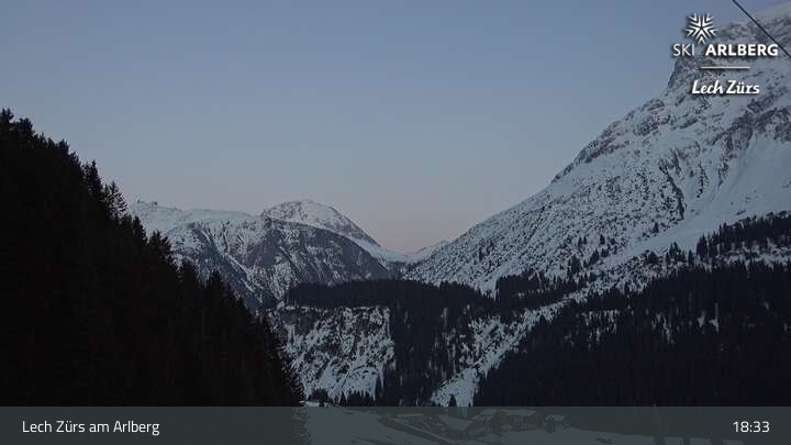 Archived image Webcam Lech Zürs (Arlberg) - Zug