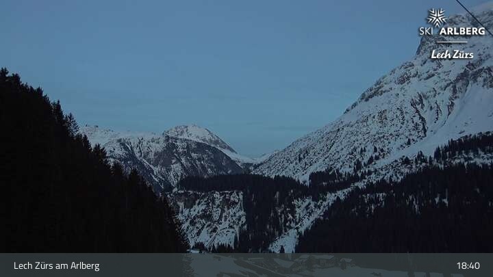 Archived image Webcam Lech Zürs (Arlberg) - Zug