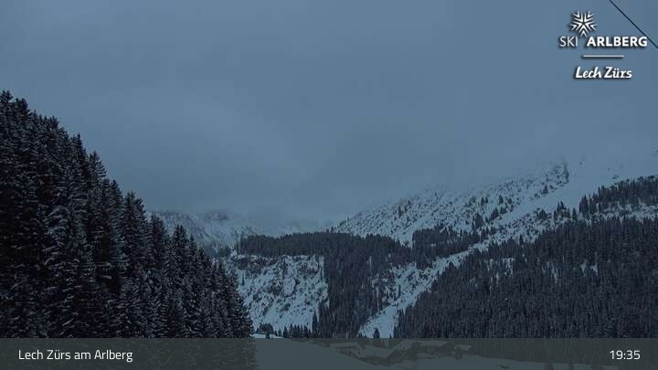 Archived image Webcam Lech Zürs (Arlberg) - Zug