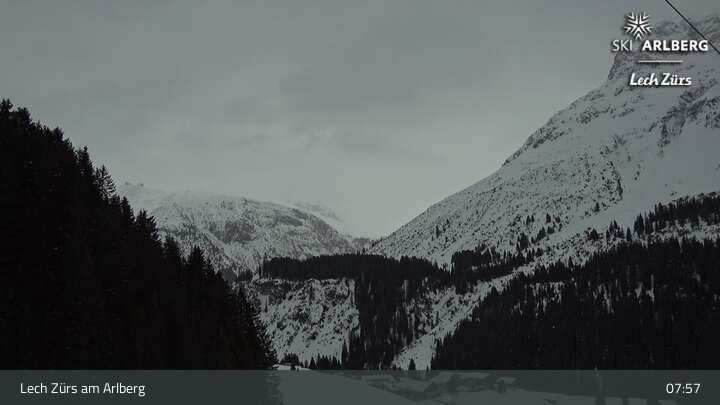 Archived image Webcam Lech Zürs (Arlberg) - Zug