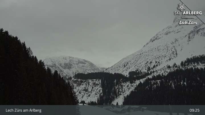 Archived image Webcam Lech Zürs (Arlberg) - Zug