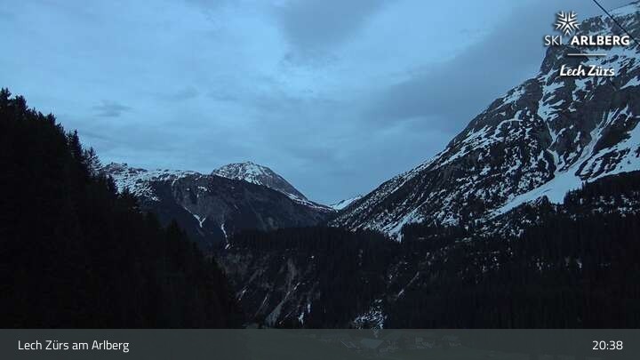 Archived image Webcam Lech Zürs (Arlberg) - Zug