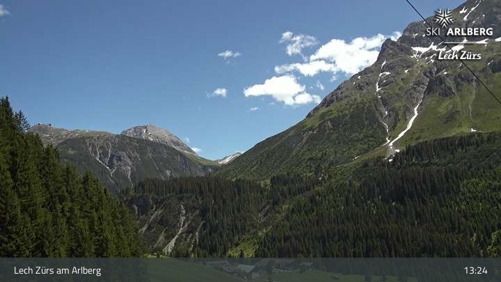 Archived image Webcam Lech Zürs (Arlberg) - Zug