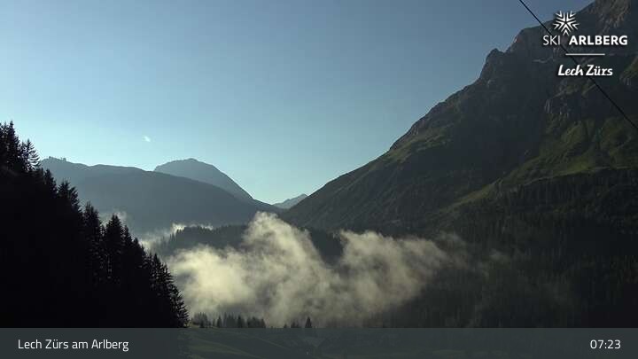 Archived image Webcam Lech Zürs (Arlberg) - Zug