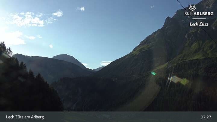 Archived image Webcam Lech Zürs (Arlberg) - Zug