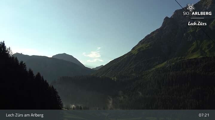 Archived image Webcam Lech Zürs (Arlberg) - Zug