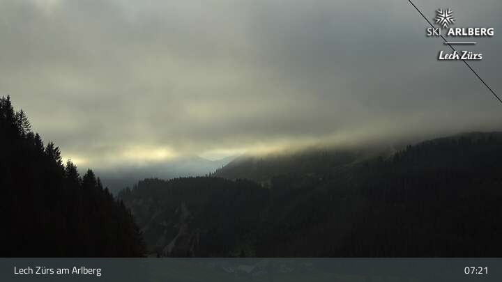 Archived image Webcam Lech Zürs (Arlberg) - Zug