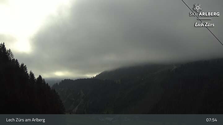 Archived image Webcam Lech Zürs (Arlberg) - Zug