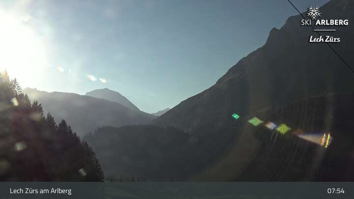 Archived image Webcam Lech Zürs (Arlberg) - Zug