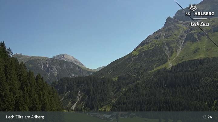 Archived image Webcam Lech Zürs (Arlberg) - Zug