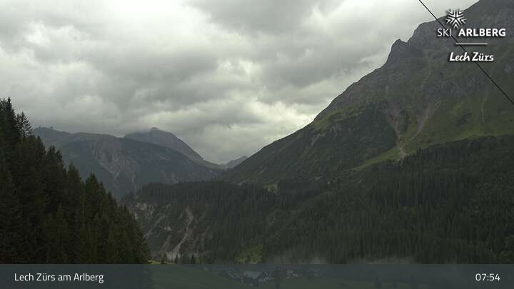Archived image Webcam Lech Zürs (Arlberg) - Zug