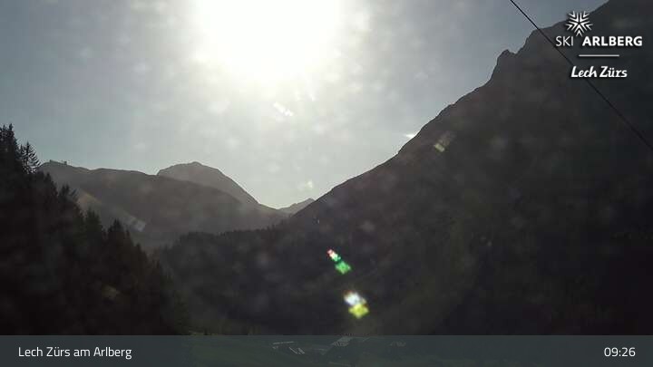 Archived image Webcam Lech Zürs (Arlberg) - Zug