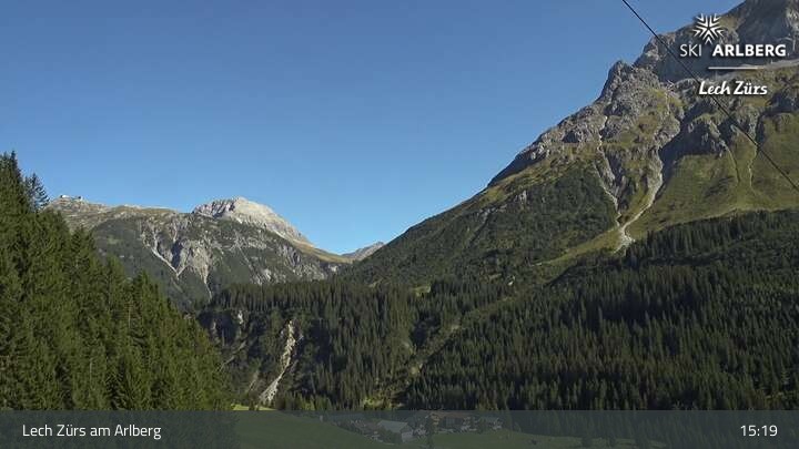 Archived image Webcam Lech Zürs (Arlberg) - Zug