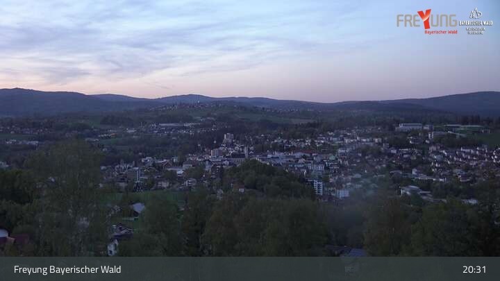 Archived image Webcam Freyung in the Bavarian Forest