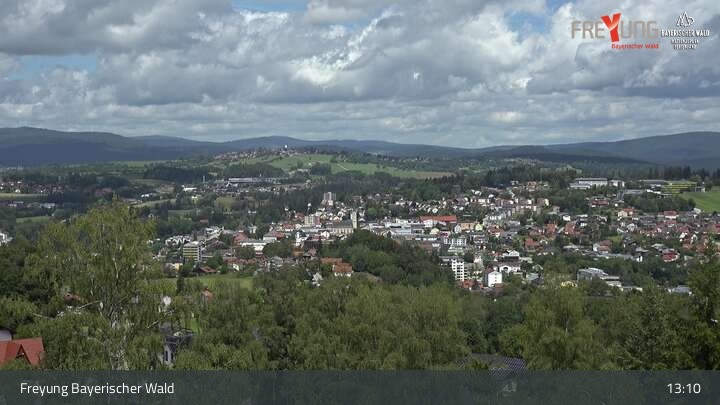 Archived image Webcam Freyung in the Bavarian Forest