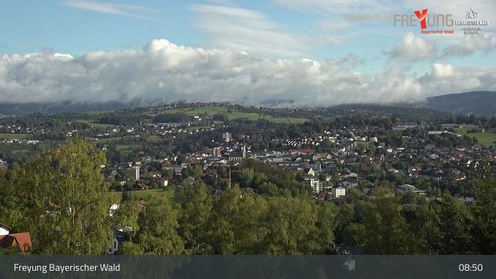 Archived image Webcam Freyung in the Bavarian Forest