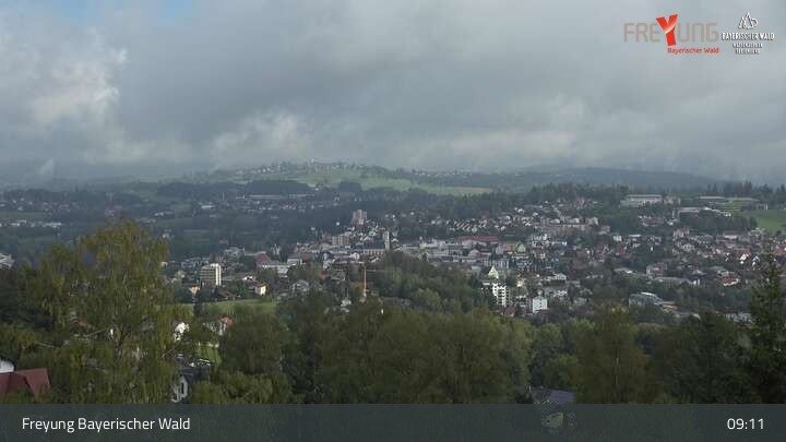 Archived image Webcam Freyung in the Bavarian Forest