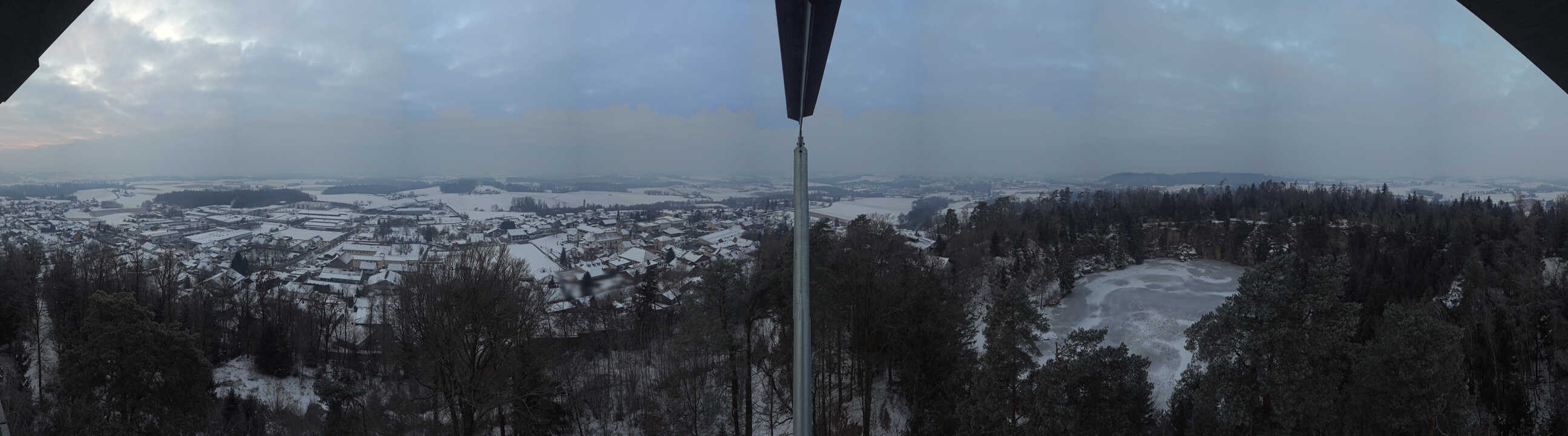 Archiv Foto Webcam Aussichtsturm am Steinbruch Büchlberg