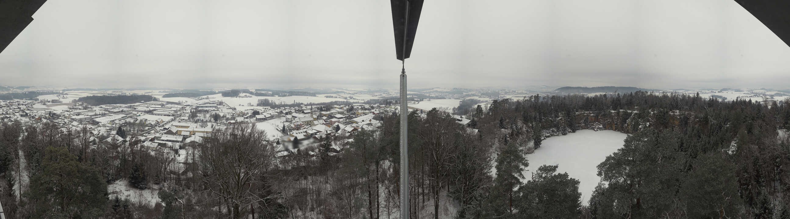 Archiv Foto Webcam Aussichtsturm am Steinbruch Büchlberg