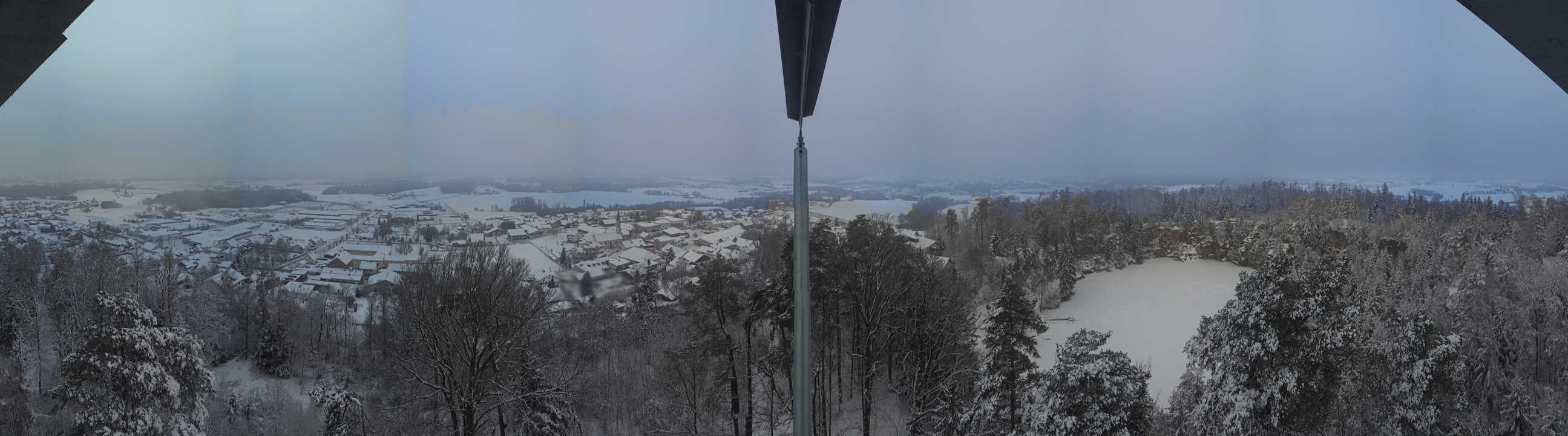 Archiv Foto Webcam Aussichtsturm am Steinbruch Büchlberg