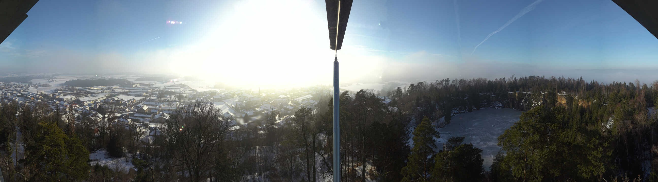 Archiv Foto Webcam Aussichtsturm am Steinbruch Büchlberg