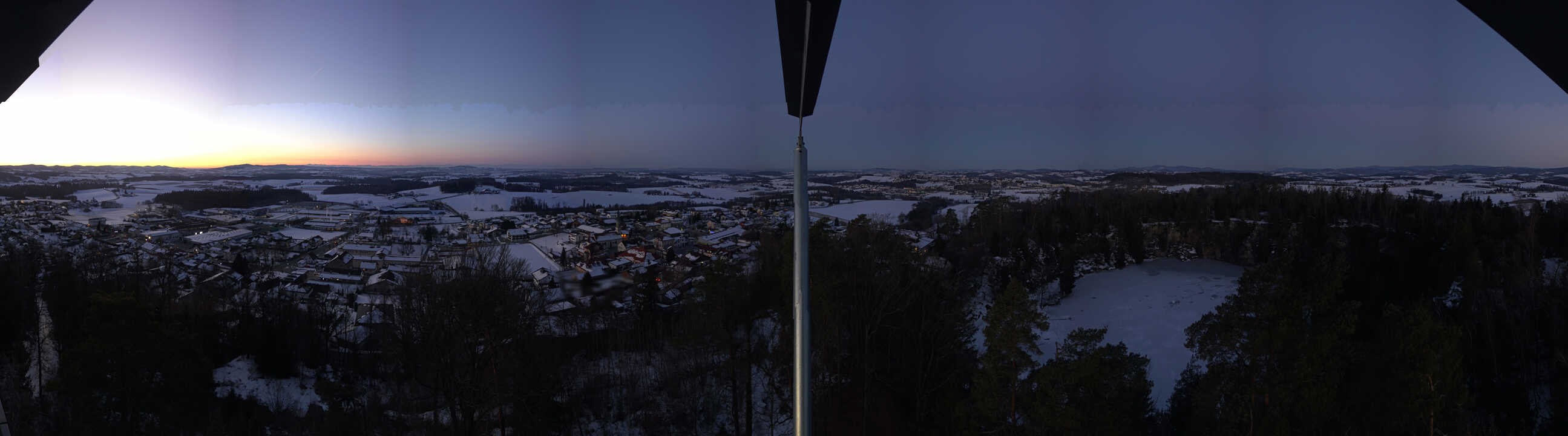 Archiv Foto Webcam Aussichtsturm am Steinbruch Büchlberg