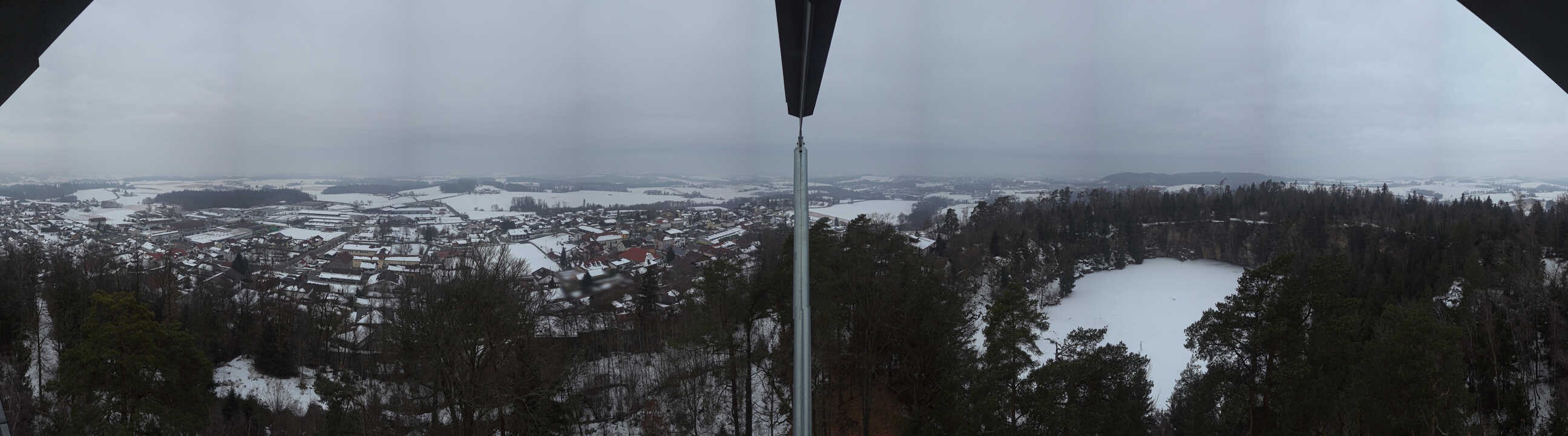 Archiv Foto Webcam Aussichtsturm am Steinbruch Büchlberg