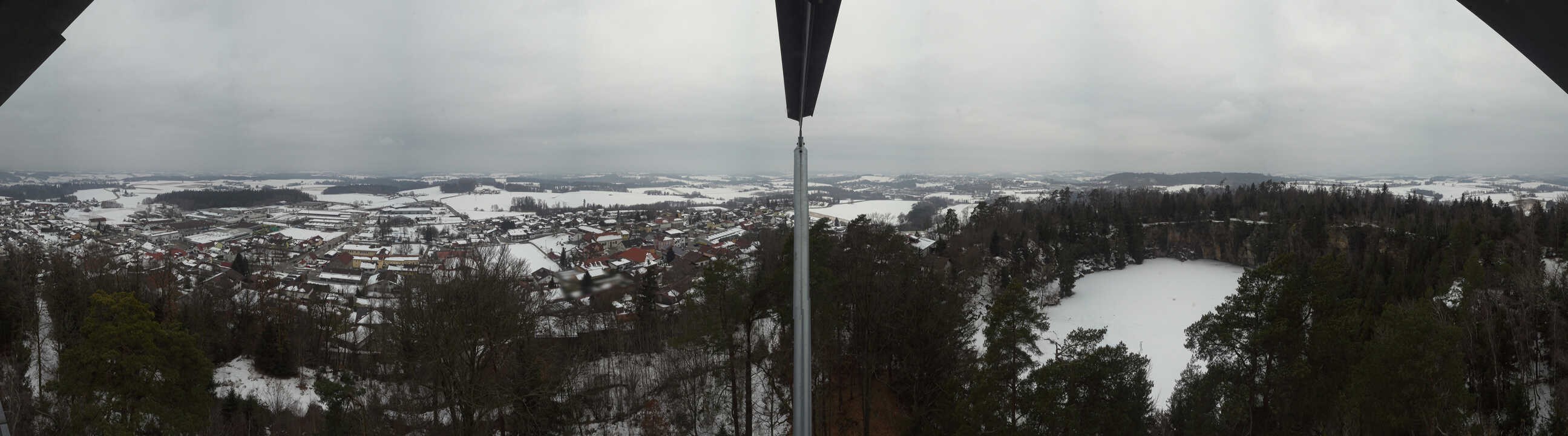 Archiv Foto Webcam Aussichtsturm am Steinbruch Büchlberg