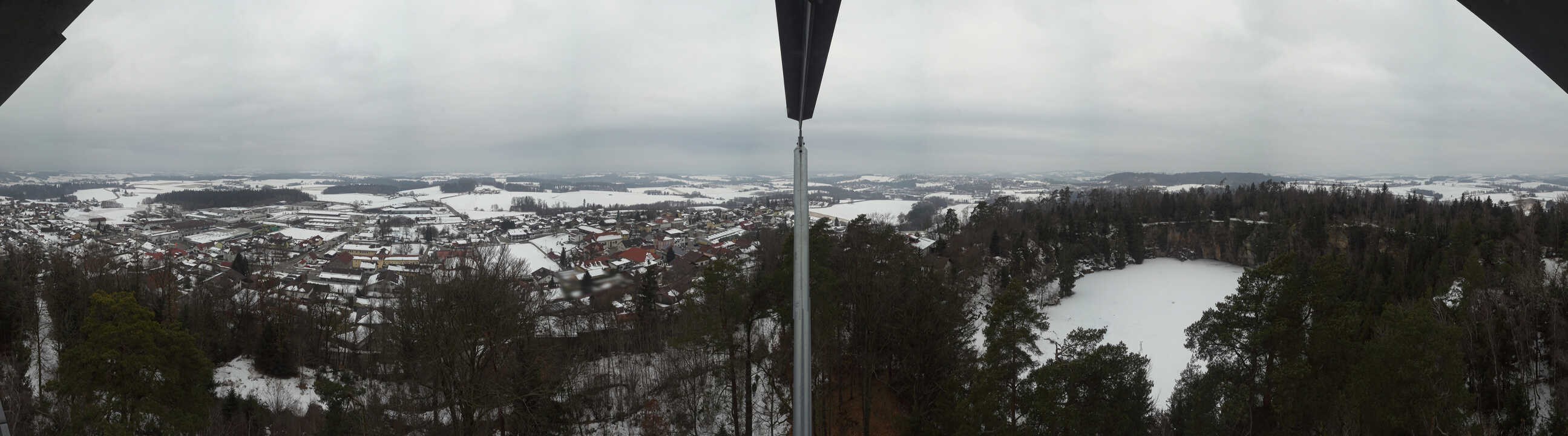 Archiv Foto Webcam Aussichtsturm am Steinbruch Büchlberg