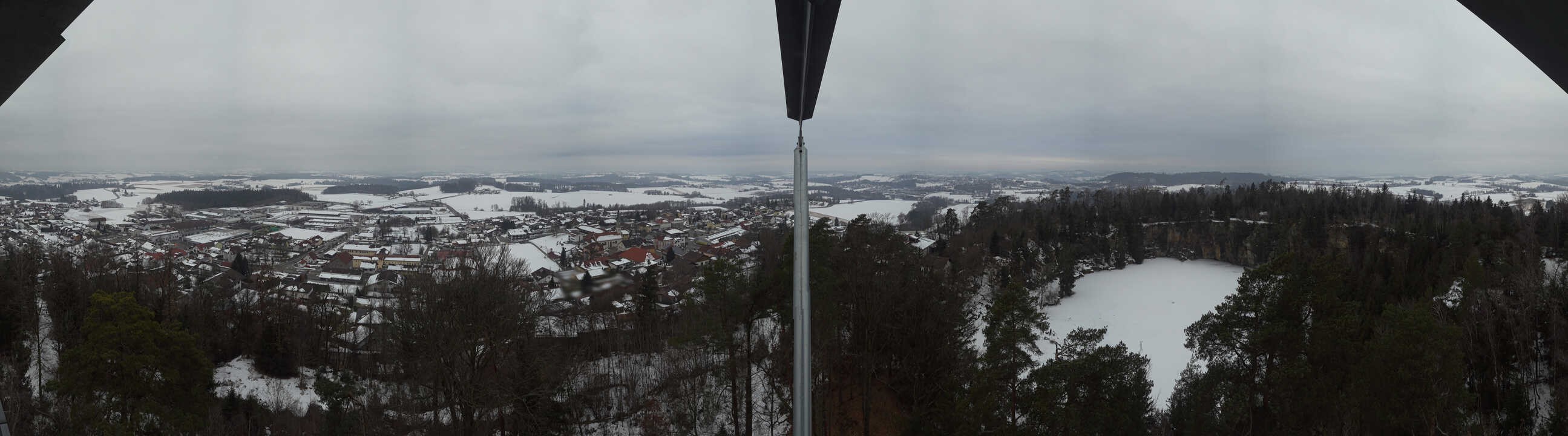 Archiv Foto Webcam Aussichtsturm am Steinbruch Büchlberg