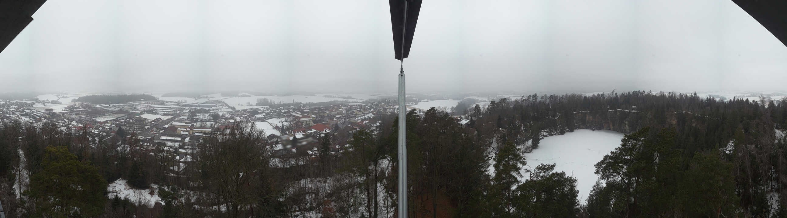 Archiv Foto Webcam Aussichtsturm am Steinbruch Büchlberg