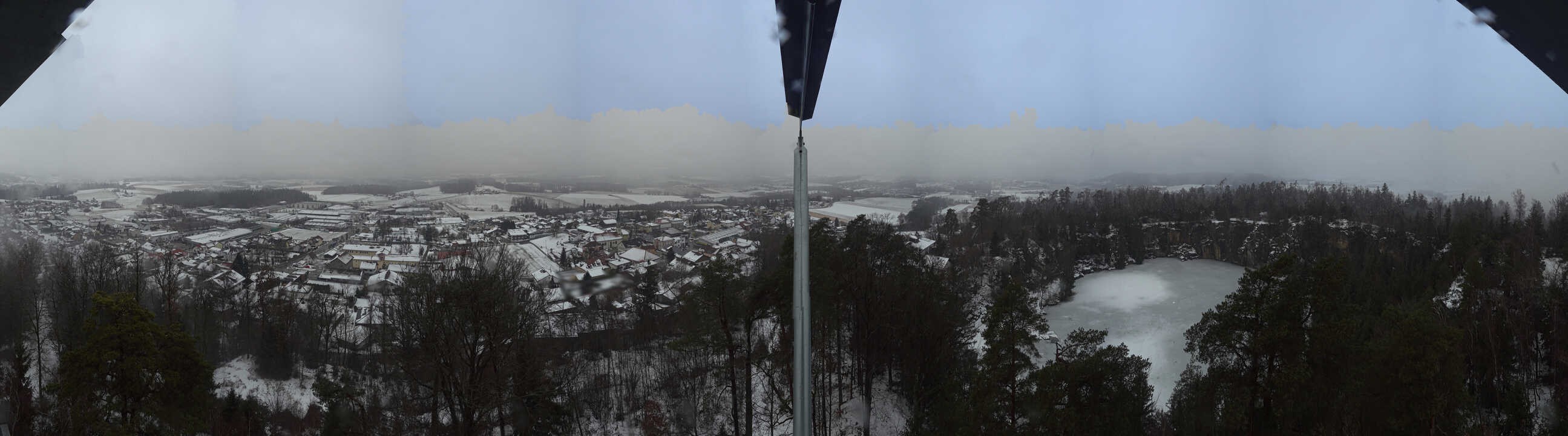 Archiv Foto Webcam Aussichtsturm am Steinbruch Büchlberg