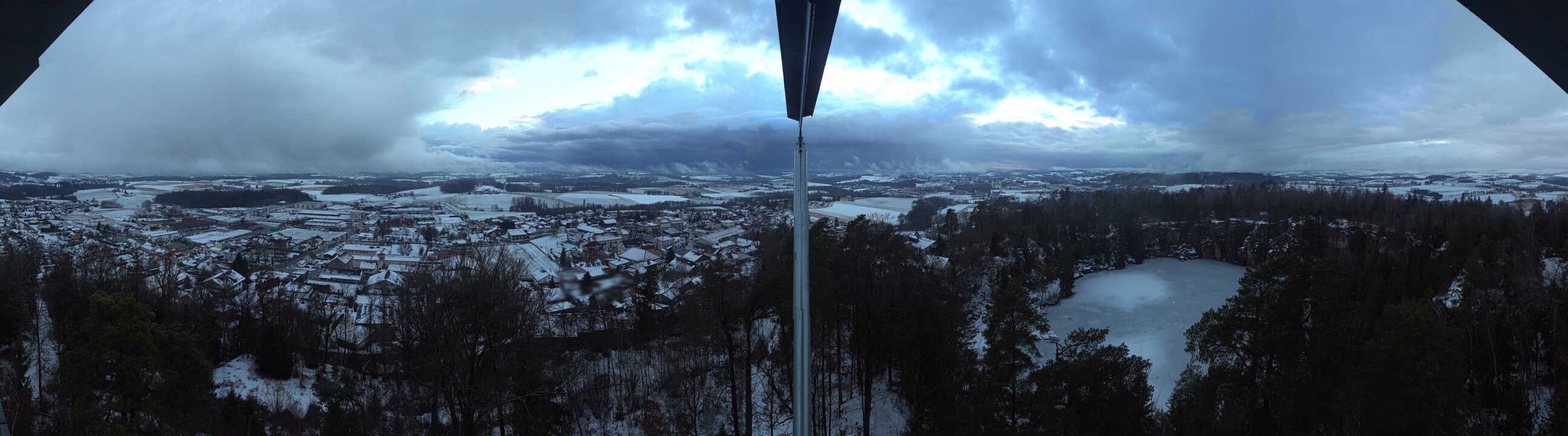 Archiv Foto Webcam Aussichtsturm am Steinbruch Büchlberg
