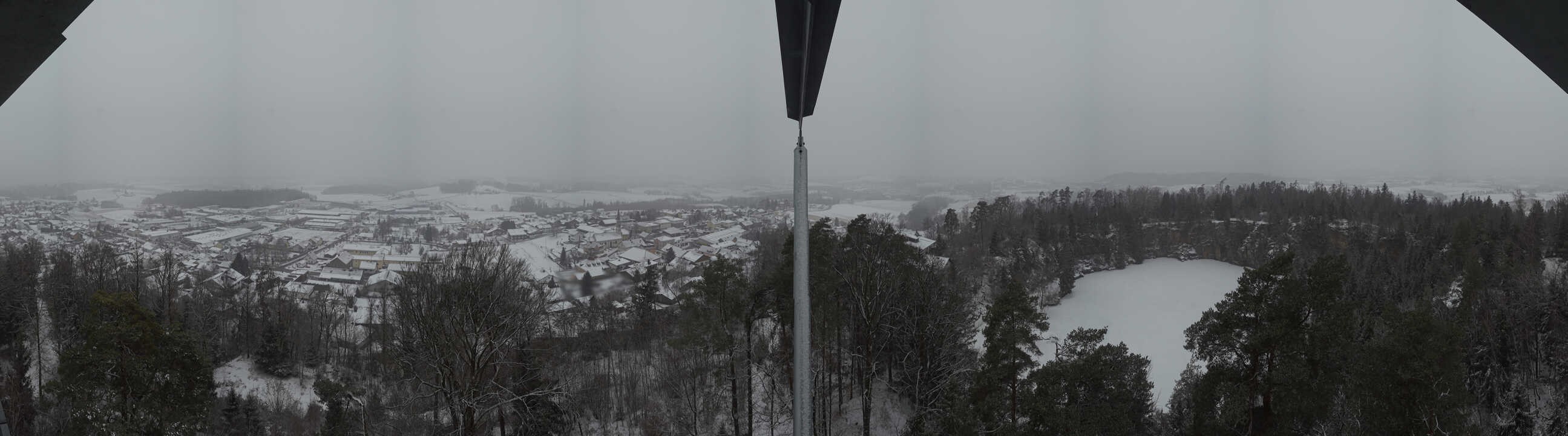 Archiv Foto Webcam Aussichtsturm am Steinbruch Büchlberg