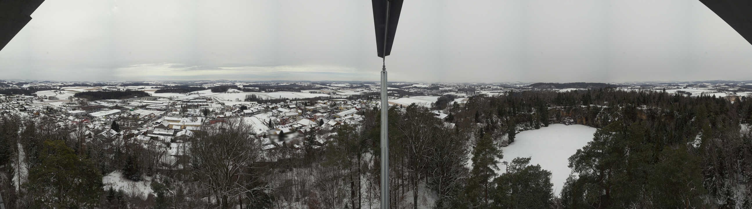 Archiv Foto Webcam Aussichtsturm am Steinbruch Büchlberg