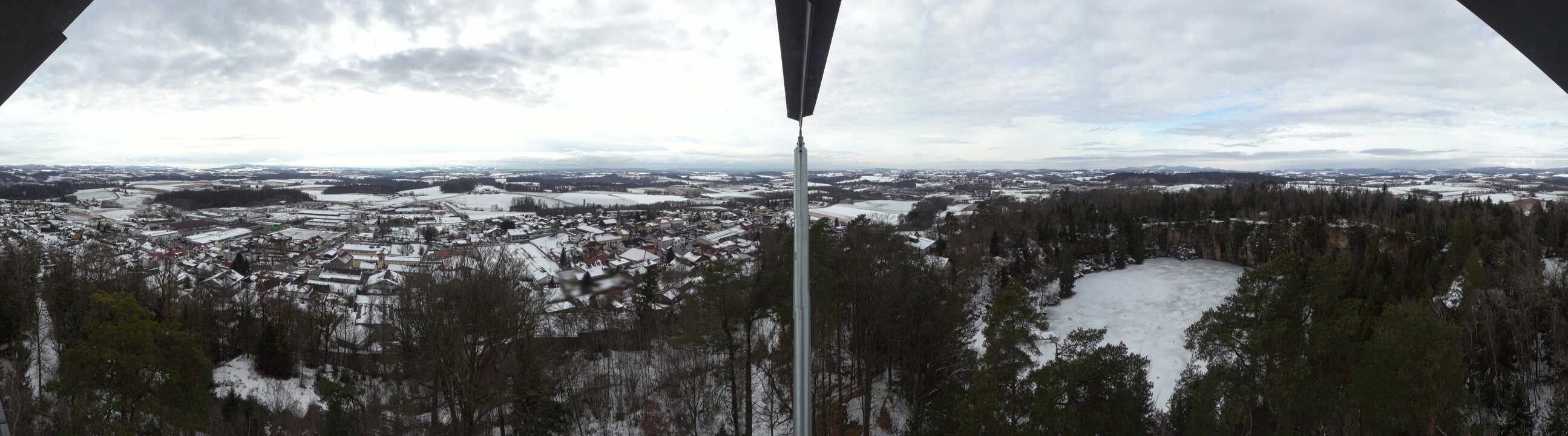 Archiv Foto Webcam Aussichtsturm am Steinbruch Büchlberg