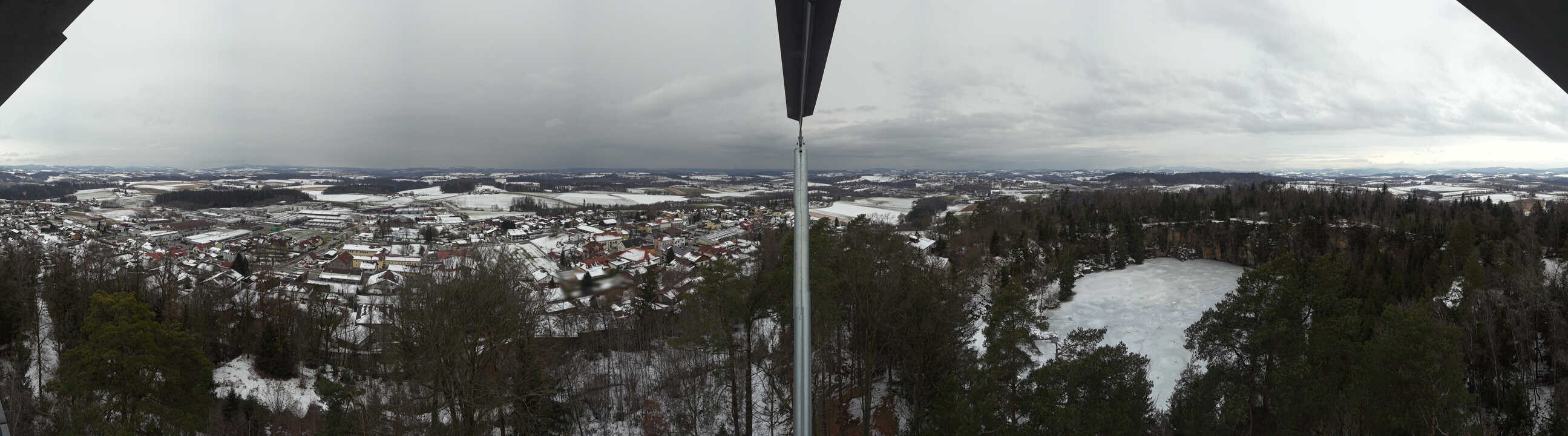 Archiv Foto Webcam Aussichtsturm am Steinbruch Büchlberg