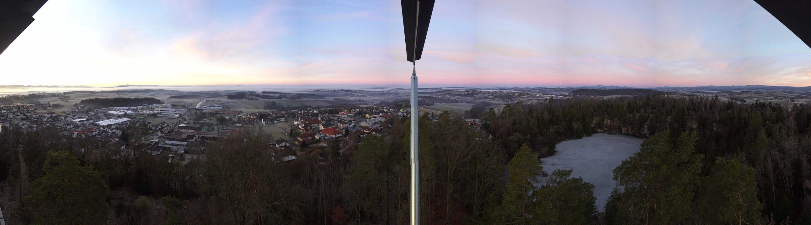 Archived image Webcam Büchlberg - Lookout tower