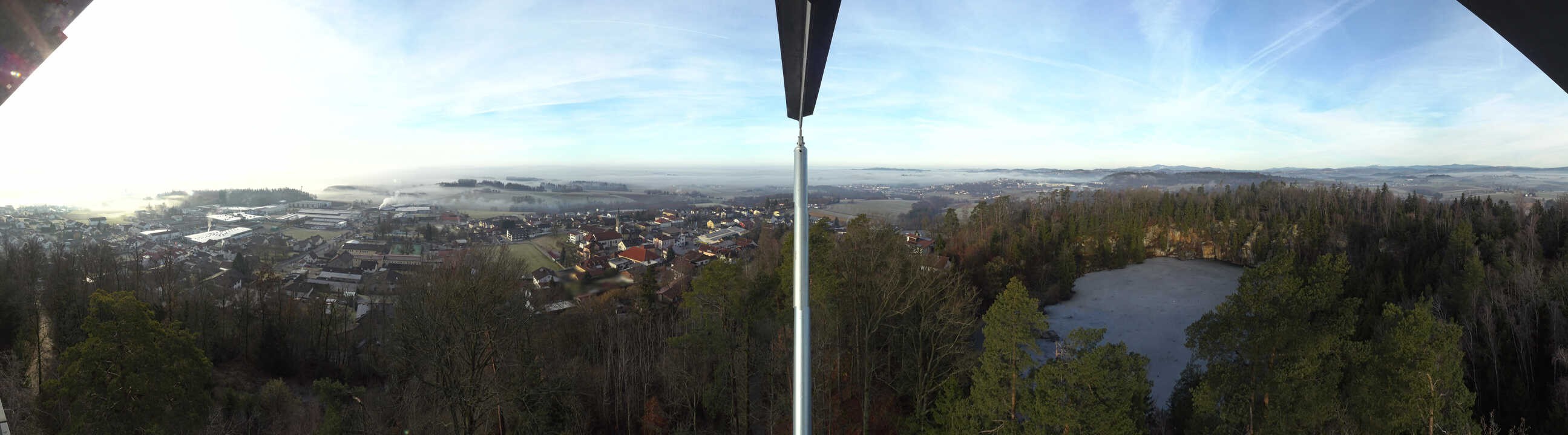 Archived image Webcam Büchlberg - Lookout tower